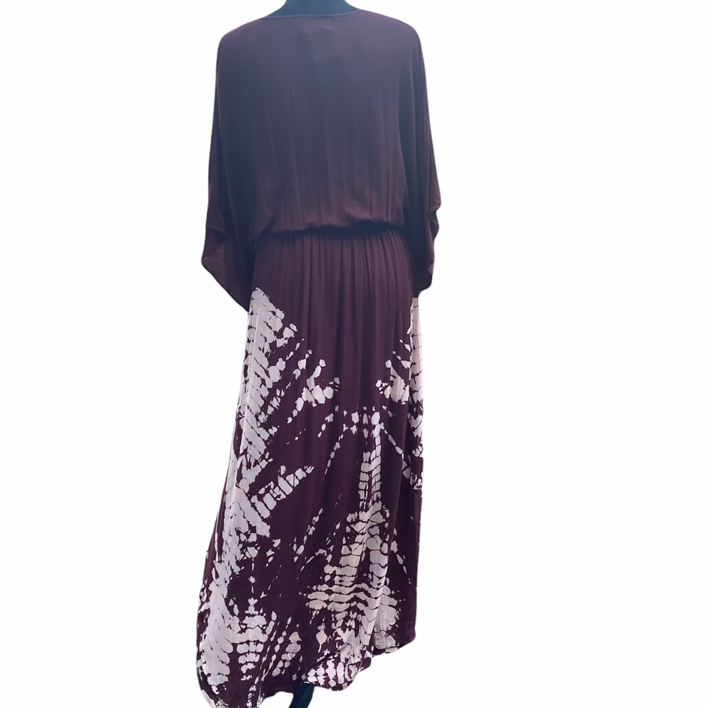 NEW Young Fabulous & Broke Burgundy Tie Dye Dress - Picture 5 of 15